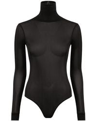 Maison Margiela - High-Neck Bodysuit - Lyst