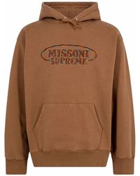 Supreme - Sudadera con capucha y logo bordado de x Missoni - Lyst