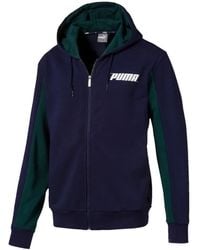 PUMA - Rebel Zip-Up Hoodie - Lyst