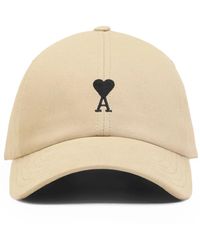 Ami Paris - Cappello Da Baseball Con Ricamo Ami De Coeur - Lyst