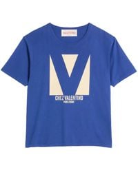 Valentino Garavani - T-Shirt À Imprimé Chez - Lyst
