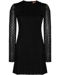 Missoni - Zigzag-woven Mini Dress - Lyst