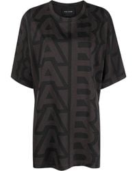 Marc Jacobs - Monogram Big Oversized-T-Shirt aus Baumwolle - Lyst