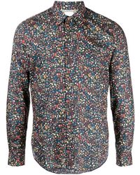 Paul Smith - Camisa con motivo floral - Lyst