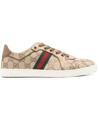 Gucci - Neutrals Trainers - Lyst