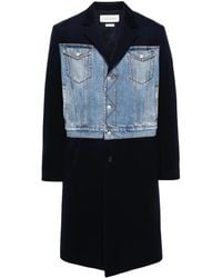 McQueen - Hybrid Single-Breasted Coat - Lyst