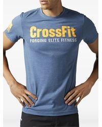 Reebok - Rcf Forging Elite Fitness Round-Neck T-Shirt - Lyst