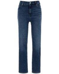 FRAME - Button-Fastening Jeans - Lyst