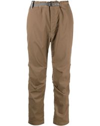 and wander - Ply Straight-leg Trousers - Lyst