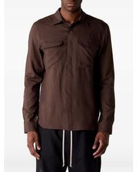 Rick Owens - Cargo Overhemd - Lyst