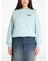 Patagonia - Daily Crew Logo-Patch Sweatshirt - Lyst