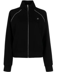 Tory Burch - Crepe Track Jacket - Lyst