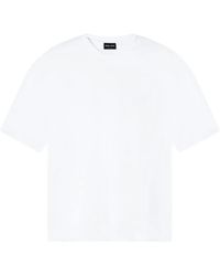 Giorgio Armani - Organic Cotton Interlock Crew-Neck T-Shirt - Lyst