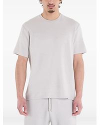 HUGO - Fine-Ribbed T-Shirt - Lyst