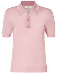 Fendi - Buttoned Polo Shirt - Lyst