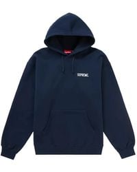 Supreme - Anarchy Graphic-Print Hoodie - Lyst