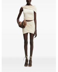 Rick Owens - Draped Off-Shoulder Top - Lyst