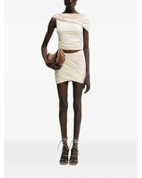 Rick Owens - Draped Off-Shoulder Top - Lyst