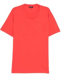 Ron Dorff - Text Crew-Neck T-Shirt - Lyst