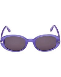 Tom Ford - Iggy Oval-Frame Sunglasses - Lyst