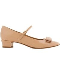 Ferragamo - Zapatos Mary Jane con tacón de 30 mm - Lyst