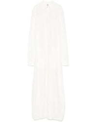 TOTEME - Silk Shirtdress - Lyst