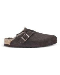 Birkenstock - Boston Shearling-Lined Mules - Lyst
