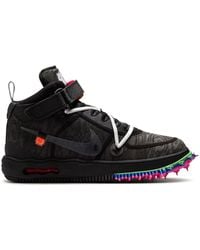 NIKE X OFF-WHITE - Air Force 1 Mid Sneakers - Lyst