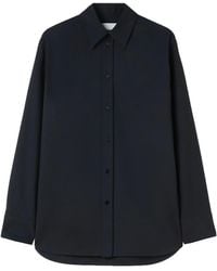Jil Sander - Wollen Overhemd - Lyst