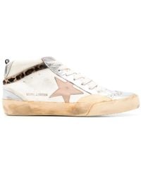 Golden Goose - Mid-star ハイカット スニーカー - Lyst