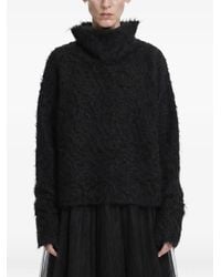 Marc Le Bihan - Fluffy Mohair-Blend Sweater - Lyst