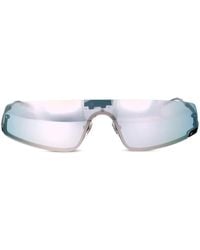 Gucci - Sonnenbrille Mit Shield-Gestell - Lyst