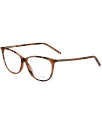 Marc Jacobs - Tortoiseshell-Effect Cat-Eye Glasses - Lyst