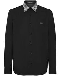 Philipp Plein - Sugar Daddy Crystal-Embellished Shirt - Lyst