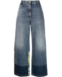 Palm Angels - Sunrise Panelled Wide-leg Jeans - Lyst
