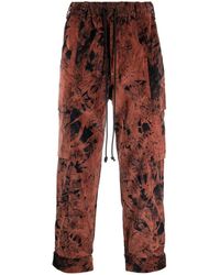 Song For The Mute - Pantaloni con fantasia tie-dye - Lyst