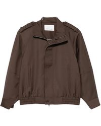 Frankie Shop - Kelly Epaulette-Detail Zip-Up Jacket - Lyst
