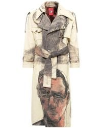 Kidsuper - Trench Sketched Faced À Manches Longues - Lyst