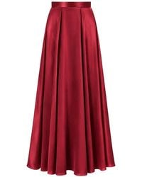 Temperley London - Amerie Satin Maxi Skirt - Lyst