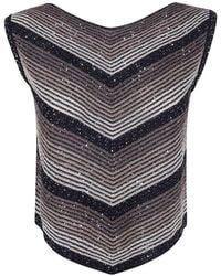 D.exterior - Gestreiftes Top - Lyst