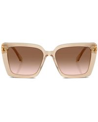Swarovski - Crystal-Embellished Square-Frame Sunglasses - Lyst