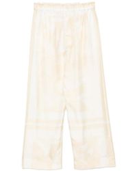 Carven - Patterned Trousers - Lyst