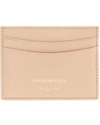 Emporio Armani - Logo-Detail Cardholder - Lyst