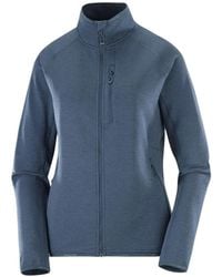 Salomon - Gelaagde Sweater Met Gemêleerd Patroon - Lyst