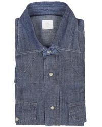 Eleventy - Pocket Buttoned Shirt - Lyst