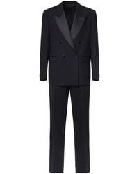 Lardini - Costume Croisé À Revers Pointu - Lyst