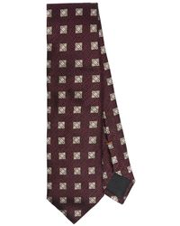 ZEGNA - Stopdas Met Jacquard-Patroon - Lyst