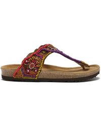 Maliparmi - Sandalias Con Cuentas - Lyst
