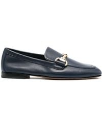 Doucal's - Horsebit-detail Leather Loafers - Lyst