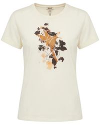 Liu Jo - Floral Print T-Shirt - Lyst